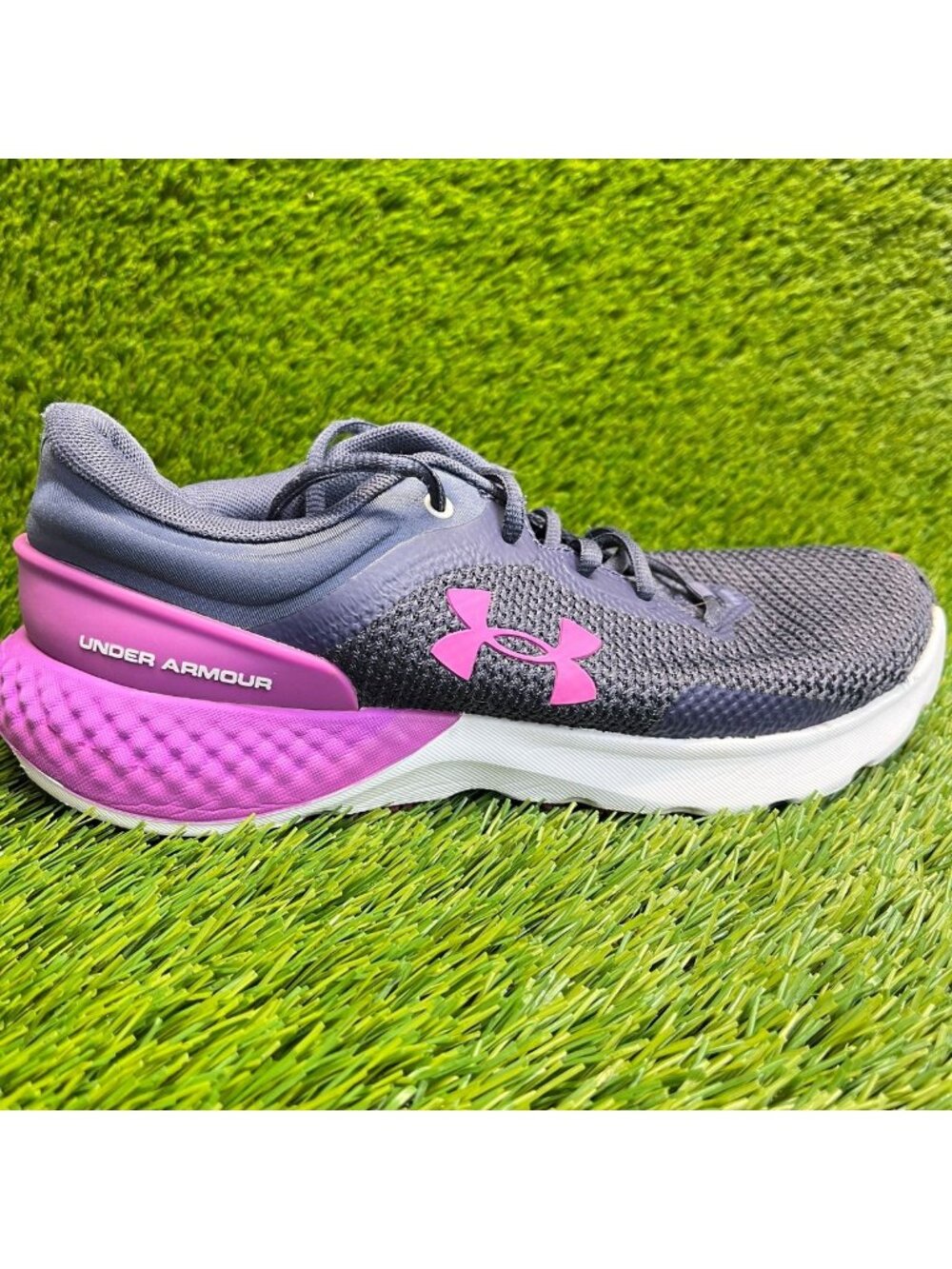 Under Armour Charged Escape 4 Womens Size 8.5 Purple Running Shoes Sneakers